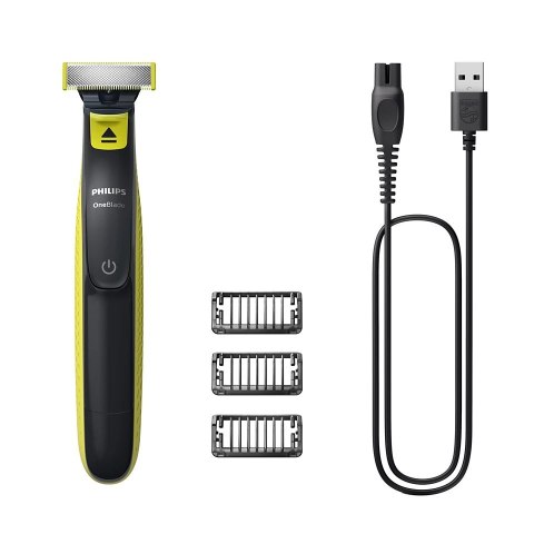 Philips Shaver | QP2724/10 OneBlade | Operating time (max) 45 min | Wet & Dry | NiMH | Black/Lime Philips Shaver | QP2724/10 OneBlade | Operating time (max) 45 min | Wet & Dry | NiMH | Black/Lime