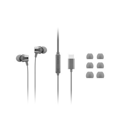 Przewodowe słuchawki douszne Lenovo Accessories 300 USB-C | Lenovo Przewodowe słuchawki douszne Lenovo Accessories 300 USB-C | Lenovo