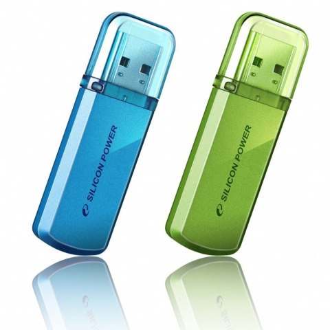 Silicon Power | Helios 101 | 8 GB | USB 2.0 | Zielony Silicon Power | Helios 101 | 8 GB | USB 2.0 | Zielony