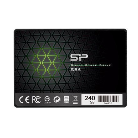 Silicon Power | S56 | 240 GB | Format SSD 2,5" | Interfejs SSD SATA | Prędkość odczytu 460 MB/s | Prędkość zapisu 450 MB/s Silicon Power | S56 | 240 GB | Format SSD 2,5" | Interfejs SSD SATA | Prędkość odczytu 460 MB/s | Prędkość zapisu 450 MB/s