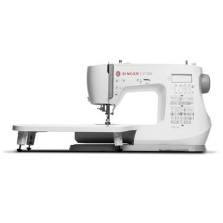 Singer | C7255 | Maszyna do szycia | Liczba ściegów 200 | Liczba dziurek na guziki 8 | Biały