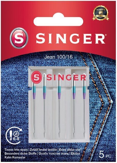 Singer | Igła do dżinsu 100/16 5 szt. Singer | Igła do dżinsu 100/16 5 szt.
