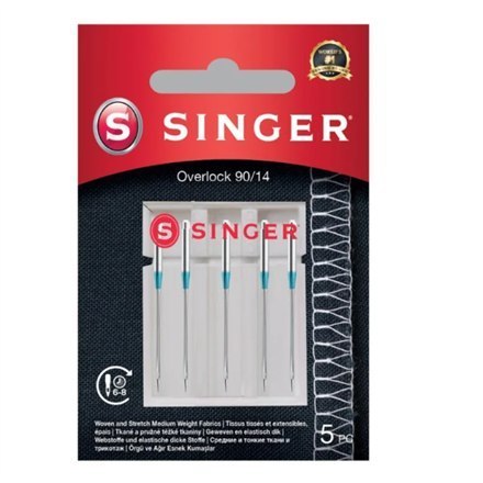 Singer Leather Needle 90/14 5PK, 5 pcs Singer Leather Needle 90/14 5PK, 5 pcs
