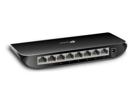 TP-LINK | Przełącznik | TL-SG1008D | Niezarządzalny | Desktop | 1 Gb/s (RJ-45) ilość portów 8 | Typ zasilania Zewnętrzny | 36 mi TP-LINK | Przełącznik | TL-SG1008D | Niezarządzalny | Desktop | 1 Gb/s (RJ-45) ilość portów 8 | Typ zasilania Zewnętrzny | 36 mi
