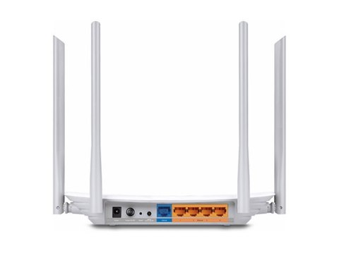 TP-LINK | Router | Archer C50 | 802.11ac | 300+867 Mbit/s | 10/100 Mbit/s | Porty Ethernet LAN (RJ-45) 4 | Obsługa sieci mesh Ni TP-LINK | Router | Archer C50 | 802.11ac | 300+867 Mbit/s | 10/100 Mbit/s | Porty Ethernet LAN (RJ-45) 4 | Obsługa sieci mesh Ni
