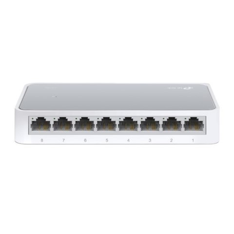 TP-LINK | Switch | TL-SF1008D | Niezarządzalny | Desktop | Porty 10/100 Mb/s (RJ-45) w liczbie 8 | Typ zasilania Zewnętrzny | 36 TP-LINK | Switch | TL-SF1008D | Niezarządzalny | Desktop | Porty 10/100 Mb/s (RJ-45) w liczbie 8 | Typ zasilania Zewnętrzny | 36