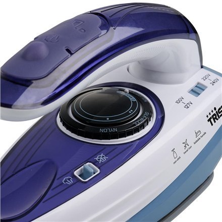 Tristar | ST-8152 | Podróżne żelazko parowe | Żelazko parowe | 1000 W | Pojemność zbiornika na wodę 60 ml | Ciągłe uderzenie par Tristar | ST-8152 | Podróżne żelazko parowe | Żelazko parowe | 1000 W | Pojemność zbiornika na wodę 60 ml | Ciągłe uderzenie par