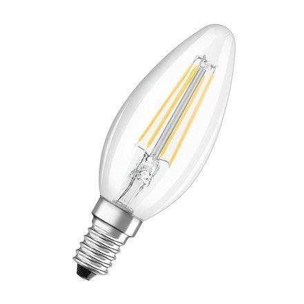 Żarówka Osram Parathom Classic Filament 40 non-dim 4W/827 E14 Osram | Parathom Classic Filament | E14 | 4 W | Ciepła Biel Żarówka Osram Parathom Classic Filament 40 non-dim 4W/827 E14 Osram | Parathom Classic Filament | E14 | 4 W | Ciepła Biel