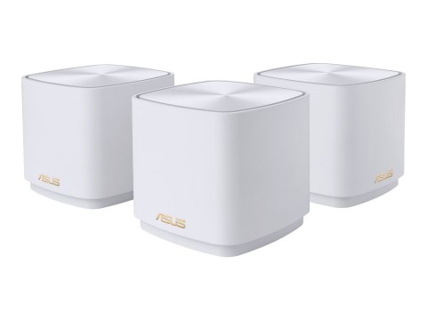 ZenWiFi XD4 Plus (W-3-PK) Wireless-AX1800 (3-pak) | 802.11ax | 1201+574 Mbit/s | 10/100/1000 Mbit/s | Porty Ethernet LAN (RJ-45) ZenWiFi XD4 Plus (W-3-PK) Wireless-AX1800 (3-pak) | 802.11ax | 1201+574 Mbit/s | 10/100/1000 Mbit/s | Porty Ethernet LAN (RJ-45)