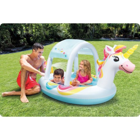 Brodzik z daszkiem Jednorożec 254 x 132 cm Intex 58435 Brodzik z daszkiem Jednorożec 254 x 132 cm Intex 58435