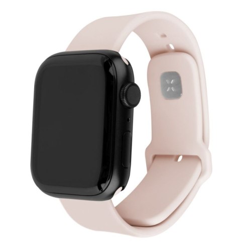Fixed | Sporty Strap Set for Apple Watch 38/40/41 mm | 160-225 mm | Pink | Silicone Fixed | Sporty Strap Set for Apple Watch 38/40/41 mm | 160-225 mm | Pink | Silicone