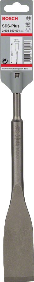 DŁUTO PŁASKIE SDS PLUS DO PŁYTEK 40*260MM DŁUTO PŁASKIE SDS PLUS DO PŁYTEK 40*260MM