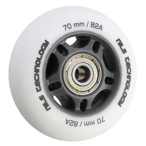 PU 70x24 82A BIAŁE MATOWE (4 szt.) + ABEC-9 (8 szt.) ZESTAW NILS EXTREME PU 70x24 82A BIAŁE MATOWE (4 szt.) + ABEC-9 (8 szt.) ZESTAW NILS EXTREME