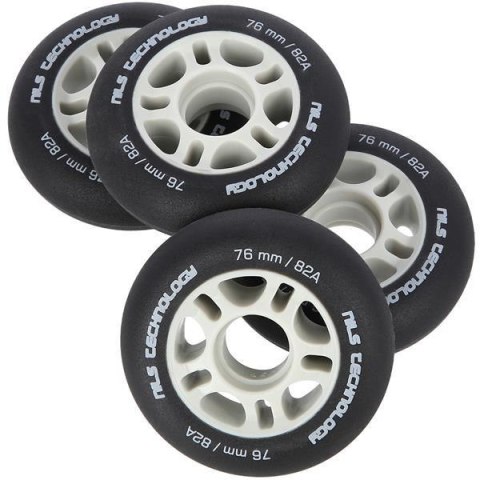 PU 76x24 82A CZARNE MATOWE kółka (4 szt.) NILS EXTREME PU 76x24 82A CZARNE MATOWE kółka (4 szt.) NILS EXTREME
