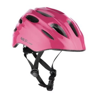 MTW01 LED różowy ROZM. S (44-50 cm) KASK NILS EXTREME