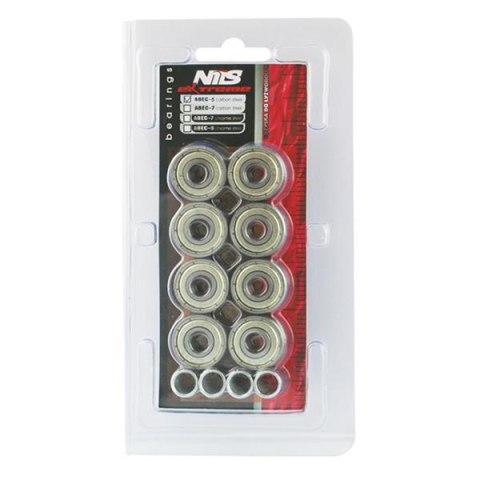 ABEC-5 CARBON ŁOŻYSKA (8 szt.) NILS EXTREME ABEC-5 CARBON ŁOŻYSKA (8 szt.) NILS EXTREME