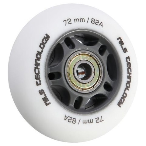 PU 72x24 82A BIAŁE MATOWE (4 szt.) + ABEC-9 (8 szt.) ZESTAW NILS EXTREME PU 72x24 82A BIAŁE MATOWE (4 szt.) + ABEC-9 (8 szt.) ZESTAW NILS EXTREME