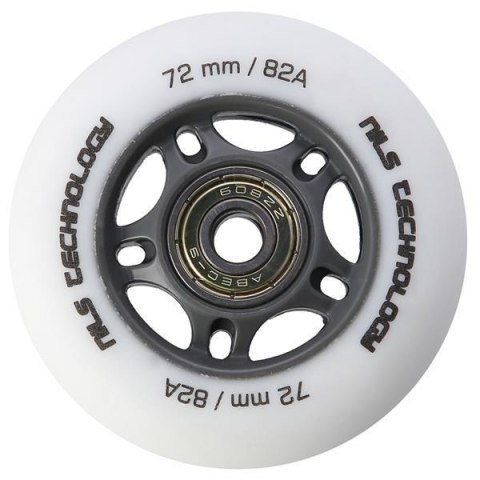 PU 72x24 82A BIAŁE MATOWE (4 szt.) + ABEC-9 (8 szt.) ZESTAW NILS EXTREME PU 72x24 82A BIAŁE MATOWE (4 szt.) + ABEC-9 (8 szt.) ZESTAW NILS EXTREME