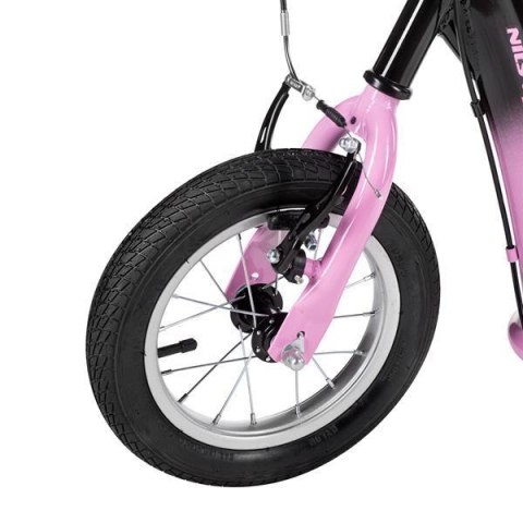 WH113N PINK 12" HULAJNOGA Z POMP. KOŁAMI NILS EXTREME