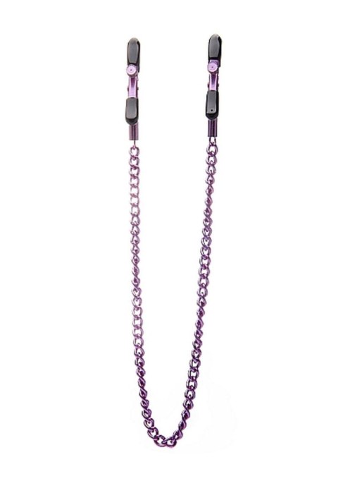 Adjustable Nipple Clamps - Purple Adjustable Nipple Clamps - Purple