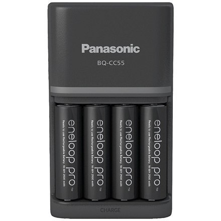 Panasonic | ENELOOP Pro K-KJ55HCD40E | Ładowarka | AA/AAA Panasonic | ENELOOP Pro K-KJ55HCD40E | Ładowarka | AA/AAA