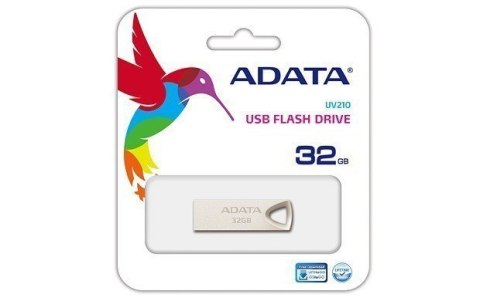 ADATA | UV210 | 32 GB | USB 2.0 | Srebrny ADATA | UV210 | 32 GB | USB 2.0 | Srebrny