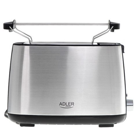 Adler | AD 3214 | Toster | Moc 750 W | Liczba gniazd 2 | Materiał obudowy Stal nierdzewna | Srebrny Adler | AD 3214 | Toster | Moc 750 W | Liczba gniazd 2 | Materiał obudowy Stal nierdzewna | Srebrny