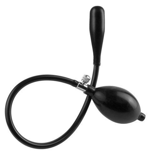 Nadmuchiwany korek analny zatyczka plug czarny Nadmuchiwany korek analny zatyczka plug czarny