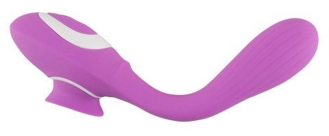 Podwójny masażer łechtaczki wibrator 10trybów 22cm