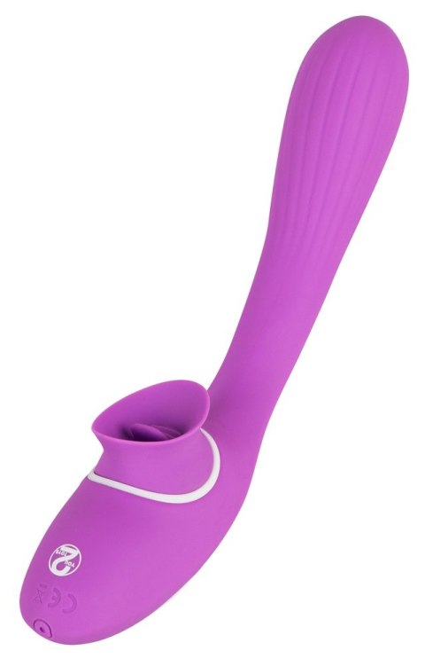 Podwójny masażer łechtaczki wibrator 10trybów 22cm