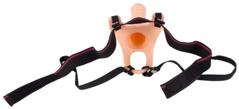 Proteza penisa pusta strapon sztuczny członek 16cm