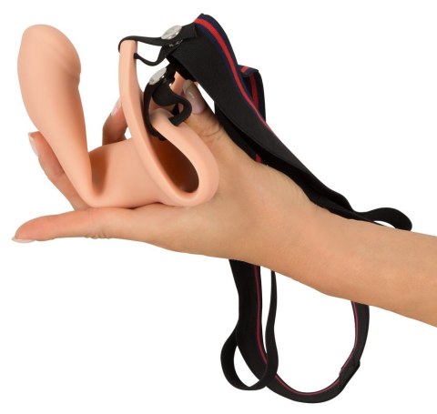 Proteza penisa pusta strapon sztuczny członek 16cm