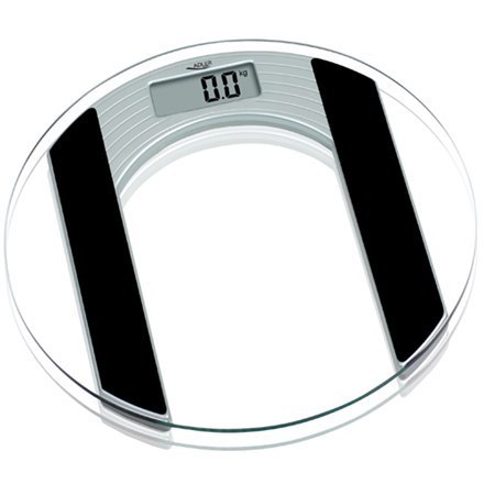 Waga łazienkowa Adler | Model Body fit | Pojemność 150 kg | Dokładność 100 g | Szkło | Gwarancja 24 miesiące Waga łazienkowa Adler | Model Body fit | Pojemność 150 kg | Dokładność 100 g | Szkło | Gwarancja 24 miesiące