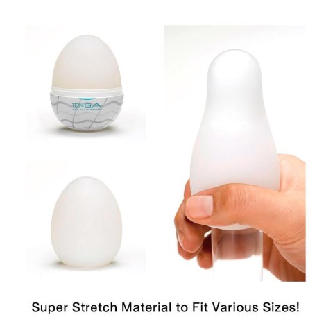 Japoński masturbator sex jajko Tenga Egg Wavy II Japoński masturbator sex jajko Tenga Egg Wavy II