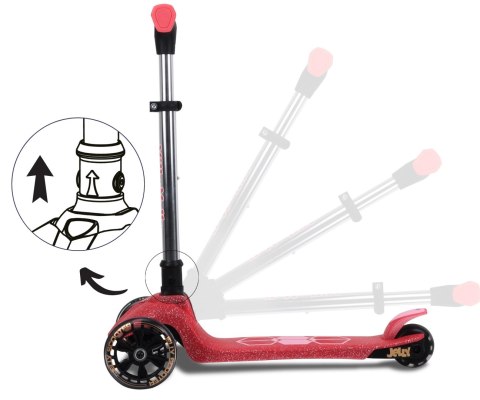 Milly Mally Scooter Jelly Pink