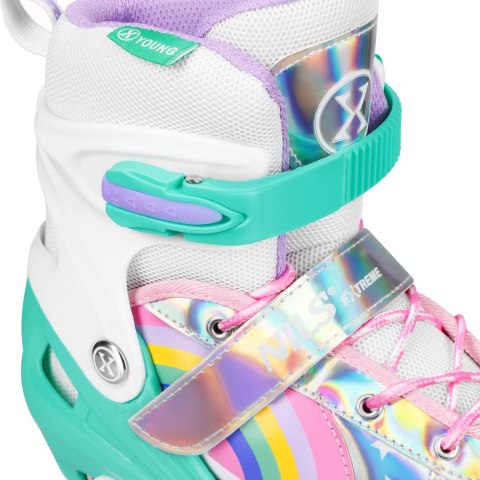 NQ0187 LED WROTKI RAINBOW ROZM. L(39-41) NILS EXTREME NQ0187 LED WROTKI RAINBOW ROZM. L(39-41) NILS EXTREME