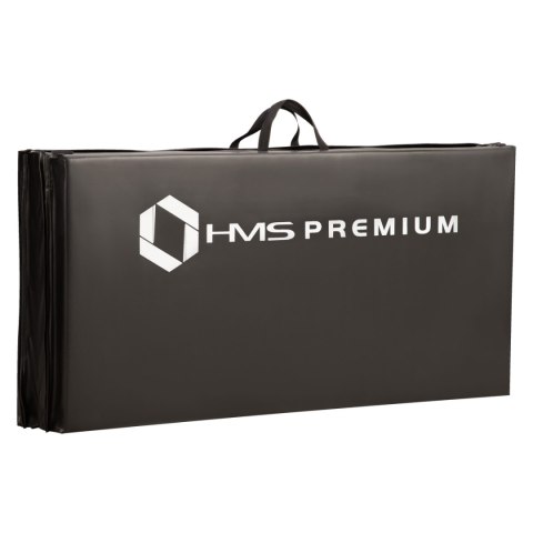 MGS01 BLACK MATERAC GIMNASTYCZNY SKŁADANY 2400x1200 MM HMS PREMIUM
