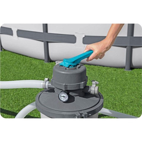 Pompa piaskowa 3596 l/h + piasek 25kg Bestway 58515