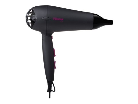 Tristar Hair dryer | HD-2358 | 2000 W | Number of temperature settings 3 | Ionic function | Black Tristar Hair dryer | HD-2358 | 2000 W | Number of temperature settings 3 | Ionic function | Black