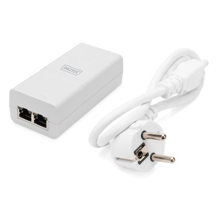 Digitus | Gigabit Ethernet PoE+ Injector | DN-95132 | 10/100/1000 Mbit/s | Porty Ethernet LAN (RJ-45) 1xRJ-45 10/100/1000 Mbit/s Digitus | Gigabit Ethernet PoE+ Injector | DN-95132 | 10/100/1000 Mbit/s | Porty Ethernet LAN (RJ-45) 1xRJ-45 10/100/1000 Mbit/s