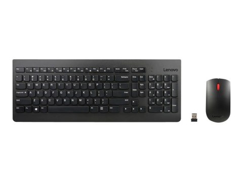 Lenovo | Essential | Essential Wireless Keyboard and Mouse Combo - US English with Euro symbol | Keyboard and Mouse Set | Wirele Lenovo | Essential | Essential Wireless Keyboard and Mouse Combo - US English with Euro symbol | Keyboard and Mouse Set | Wirele