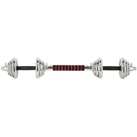 STC21 SZTANGIELKI/SZTANGA W WALIZCE CHROM 2x10KG HMS