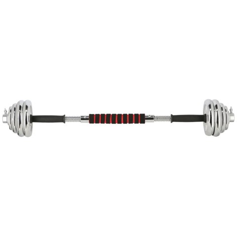 STC21 SZTANGIELKI/SZTANGA W WALIZCE CHROM 2x10KG HMS