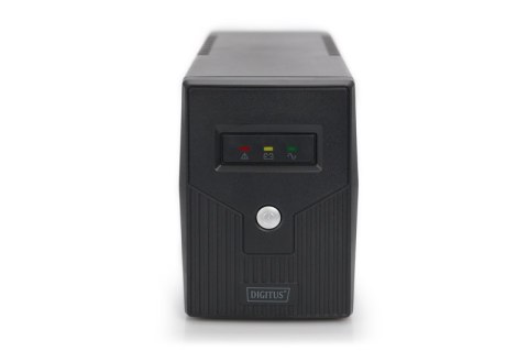 Digitus | Line-Interactive UPS | Line-Interactive UPS DN-170063, 600VA, 360W, 1x akumulator 12V/7Ah, 2x gniazdo CEE 7/7, 2x RJ-1 Digitus | Line-Interactive UPS | Line-Interactive UPS DN-170063, 600VA, 360W, 1x akumulator 12V/7Ah, 2x gniazdo CEE 7/7, 2x RJ-1