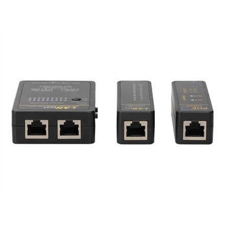 Digitus | Tester kabli sieciowych i komunikacyjnych, RJ45 i BNC Digitus | Tester kabli sieciowych i komunikacyjnych, RJ45 i BNC