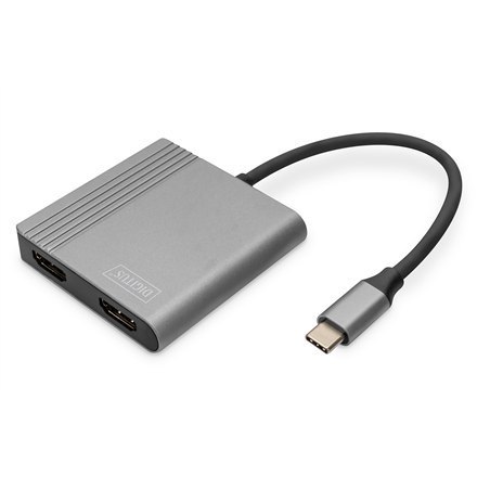 Kabel adaptera wideo Digitus | 19-pinowy HDMI typu A | żeński | 24-pinowy USB-C | męski | gwiezdna szarość Kabel adaptera wideo Digitus | 19-pinowy HDMI typu A | żeński | 24-pinowy USB-C | męski | gwiezdna szarość