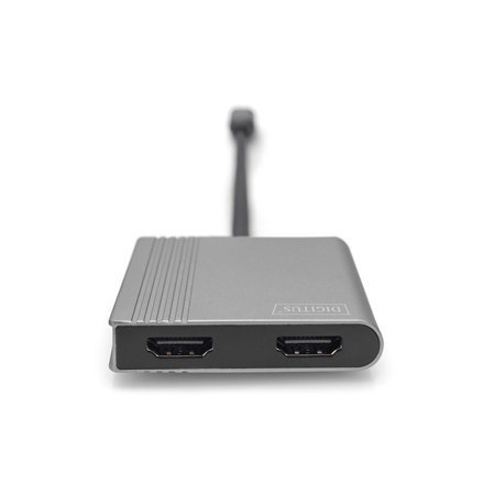 Kabel adaptera wideo Digitus | 19-pinowy HDMI typu A | żeński | 24-pinowy USB-C | męski | gwiezdna szarość Kabel adaptera wideo Digitus | 19-pinowy HDMI typu A | żeński | 24-pinowy USB-C | męski | gwiezdna szarość