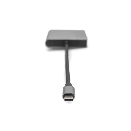 Kabel adaptera wideo Digitus | 19-pinowy HDMI typu A | żeński | 24-pinowy USB-C | męski | gwiezdna szarość Kabel adaptera wideo Digitus | 19-pinowy HDMI typu A | żeński | 24-pinowy USB-C | męski | gwiezdna szarość