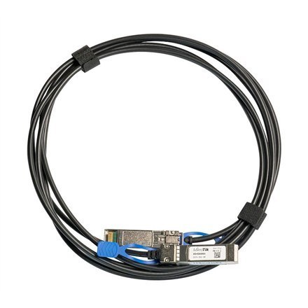 MikroTik | 25GBase Direct Attach Cable | XS+DA0001 | SFP/SFP+/SFP28 | Maksymalna odległość transferu 1 m | Obsługa SFP 1G/SFP+ 1 MikroTik | 25GBase Direct Attach Cable | XS+DA0001 | SFP/SFP+/SFP28 | Maksymalna odległość transferu 1 m | Obsługa SFP 1G/SFP+ 1