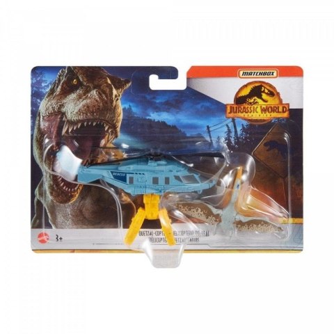 Matchbox Jurassic World Helikopter Ratunkowy Matchbox Jurassic World Helikopter Ratunkowy